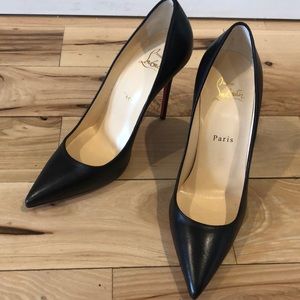 Brand New Christian Louboutin Kate Black 37.5